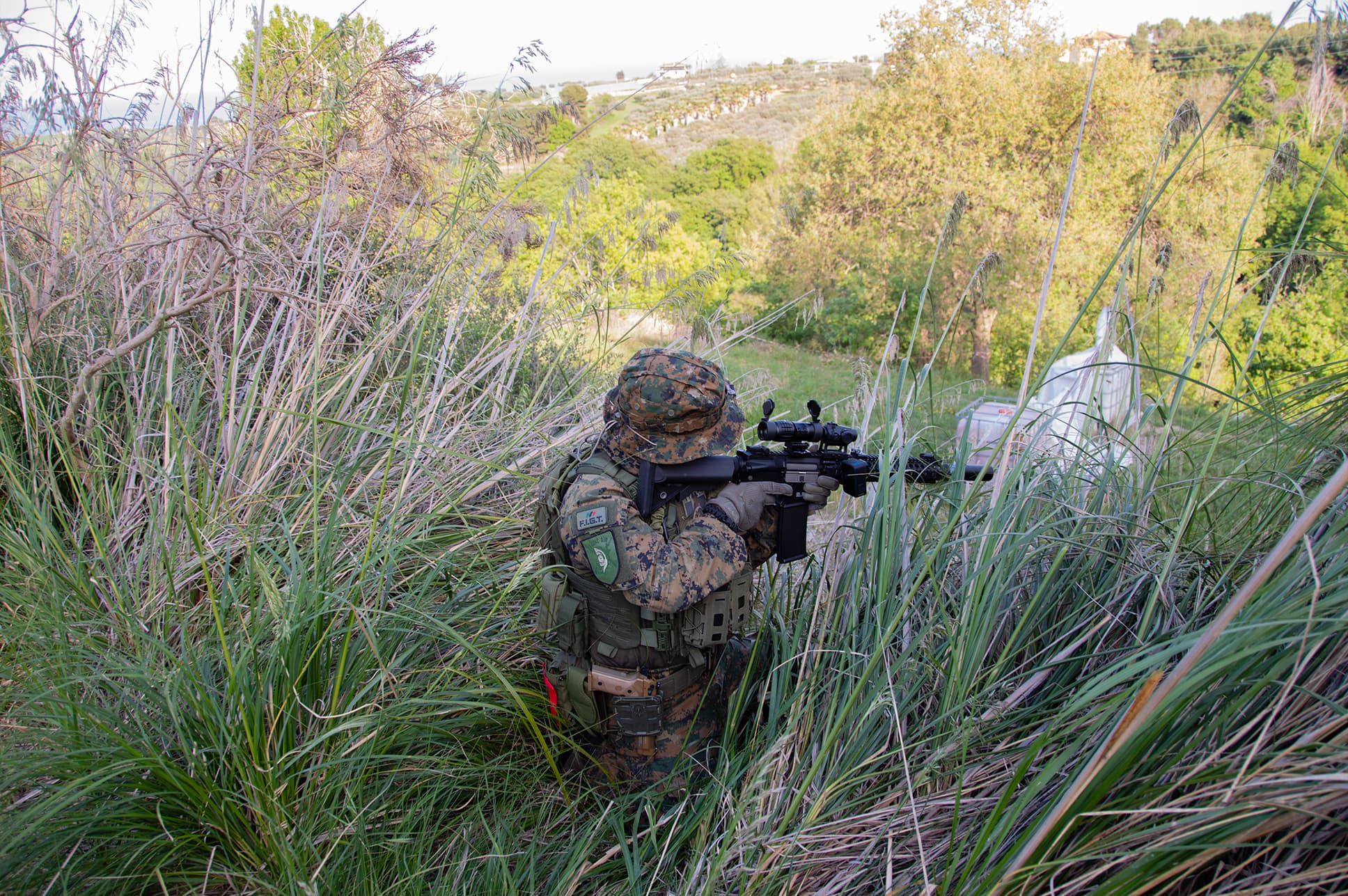 Squadra softair in azione 3
